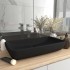 Lavabo de lujo de cerámica rectangular negro mate 71x38