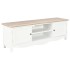 Mueble para TV de madera blanco 120x30x40