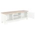 Mueble para TV de madera blanco 120x30x40