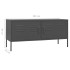 Mueble para TV de acero gris antracita 105x35x50