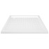 Plato de ducha con puntos ABS blanco 80x80x4