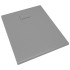 Plato de ducha SMC gris 100x80