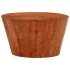 Mesa de centro de madera maciza de mango rugosa Ø 52x30