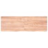 Estante pared madera roble tratada marrón claro 180x60x(2-6)