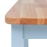 Sillas comedor 2 uds madera maciza caucho gris y madera