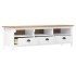 Mueble de TV Hill madera maciza de pino blanco 158x40x47