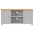 Mueble de TV gris 120x39x58