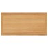 Mesa de centro de madera maciza de roble 110x55x40