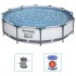 Bestway Conjunto de piscina Steel Pro MAX 366x76