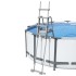 Bestway Escalera de seguridad para piscina 4 peldaños Flowclear 132