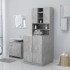 Mueble de lavadora gris