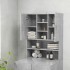 Mueble de lavadora gris