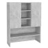 Mueble de lavadora gris