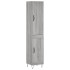 Aparador alto madera contrachapada gris Sonoma 34,5x34x180