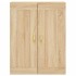 Aparador alto madera contrachapada color roble 69,5x34x180