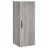 Aparador alto madera contrachapada gris Sonoma 34,5x34x180