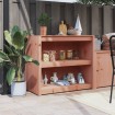 Mueble de cocina de exterior madera maciza Douglas 106x55x92 cm