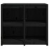 Mueble de cocina exterior madera maciza pino negro 106x55x92