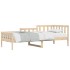 Sofá cama de madera maciza de pino 80x200