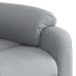 Sillón reclinable de masaje eléctrico tela gris