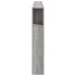 Cabecero LED madera ingeniería gris Sonoma 220x18,5x103,5