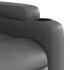 Sillón reclinable elevable eléctrico de cuero sintético