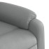 Sillón reclinable de masaje eléctrico tela gris