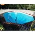 Piscina ovalada, modelo Sunbay Grenade 2 436X336X117