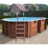 Piscina ovalada, modelo Sunbay Grenade 2 436X336X117