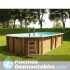 Piscina ovalada, modelo Sunbay Grenade 2 436X336X117