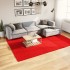 Alfombra de pelo corto suave lavable HUARTE rojo 200x280