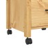 Carrito de cocina MONZA madera maciza de pino 48x40x90