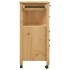 Carrito de cocina MONZA madera maciza de pino 84x40x90