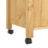 Carrito de cocina MONZA madera maciza de pino 84x40x90