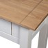 Mesa consola madera maciza pino Panamá blanco