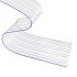 Tira de cortina para puertas PVC transparente 200x1,6 mm 50