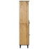 Mueble de baño madera maciza de mango 38x33x160