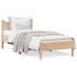 Estructura de cama madera maciza de pino 75x190