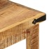 Mesa consola madera maciza de mango 100x30x75