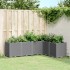 Jardinera PP gris claro 160x120x53