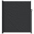 Toldo lateral retráctil negro 220x500