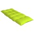 Cojines de silla respaldo alto 6 uds tela Oxford verde