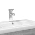 Mueble de baño con lavabo integrado gris