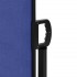 Toldo lateral retráctil azul 120x1200