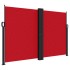 Toldo lateral retráctil rojo 160x1200