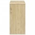 Mesa consola SAUDA madera maciza de pino roble 89,5x36,5x73