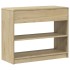 Mesa consola SAUDA madera maciza de pino roble 89,5x36,5x73