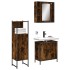 Set de muebles baño 3 pzas madera contrachapada roble