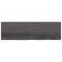 Tablero mesa madera roble tratada marrón oscuro 200x60x(2-4)