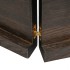 Tablero mesa madera roble tratada marrón oscuro 200x60x(2-4)